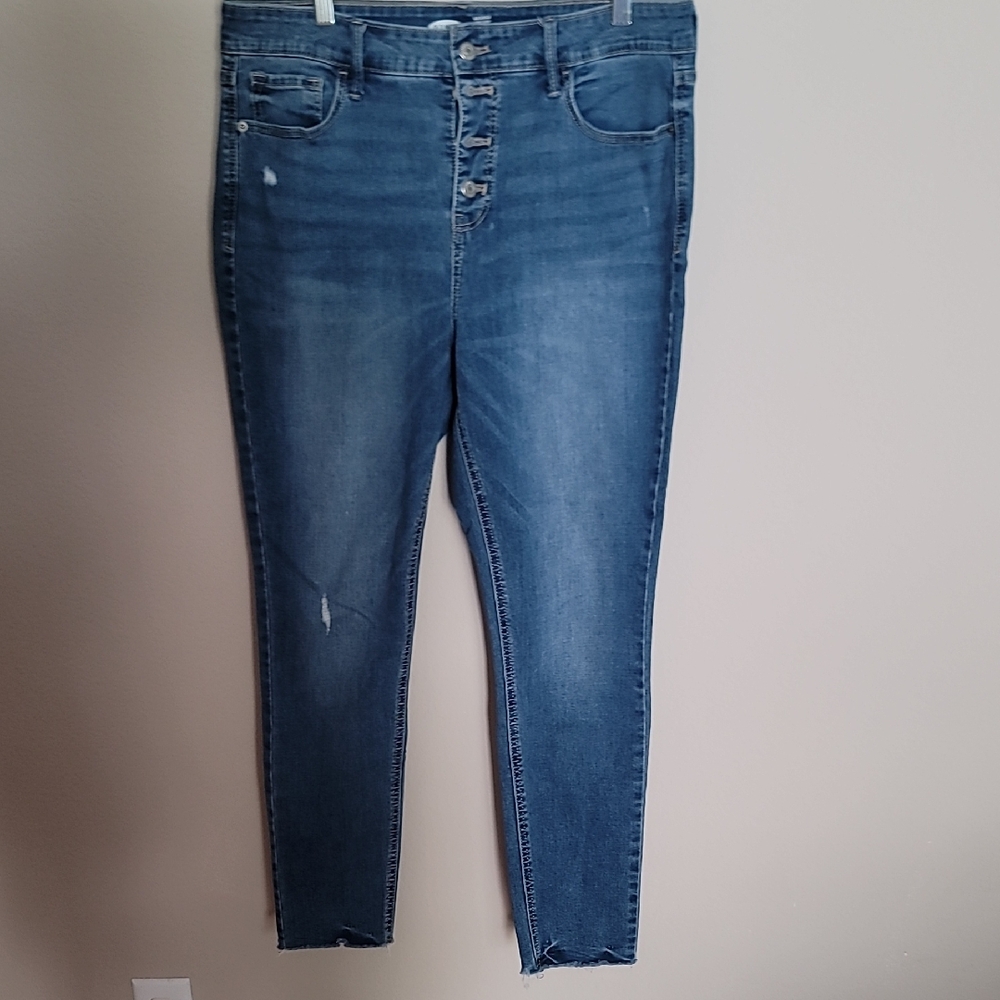Old Navy High Rise Blue Jeans